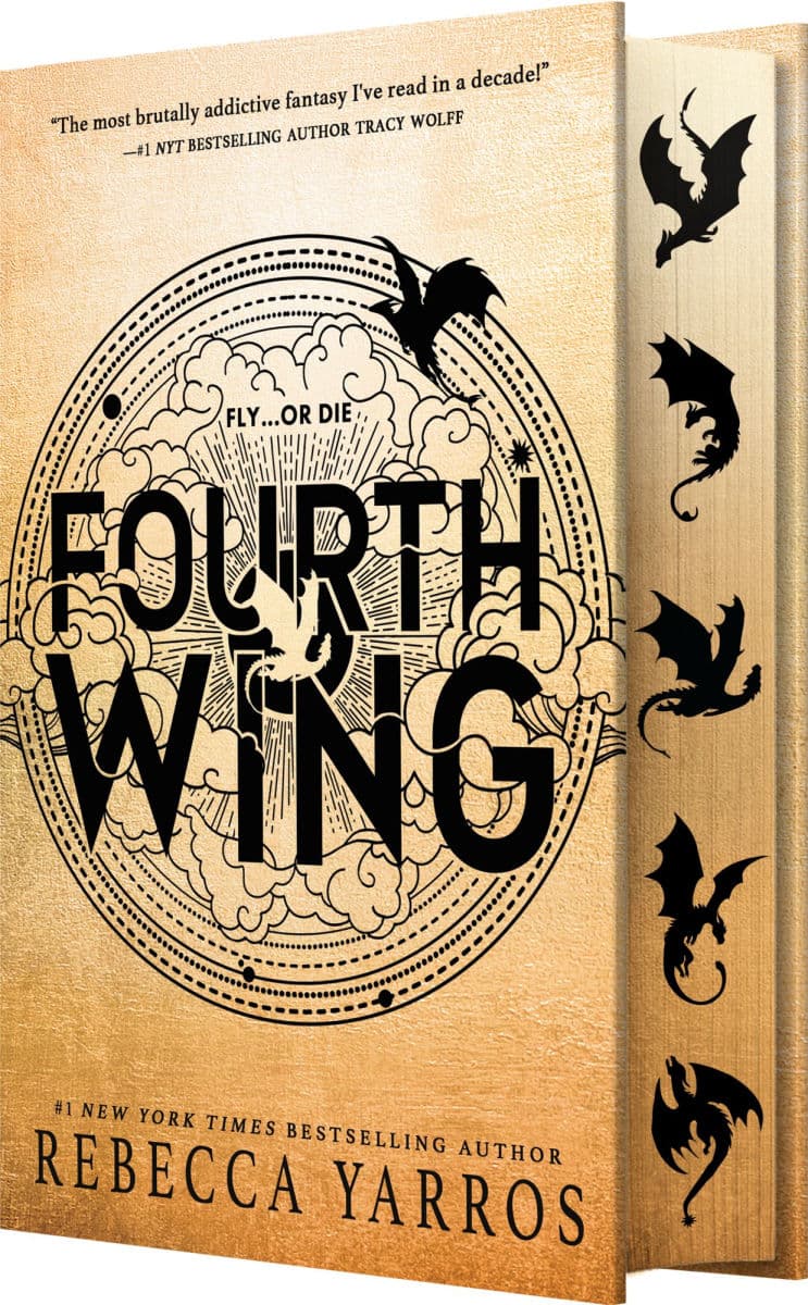 Cover of Fourth Wing by Rebecca Yarros