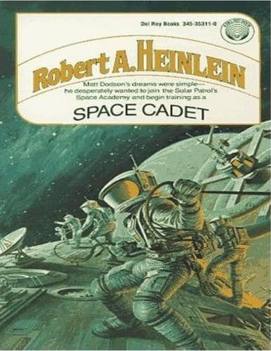 Cover of Space Cadet by Robert A. Heinlein