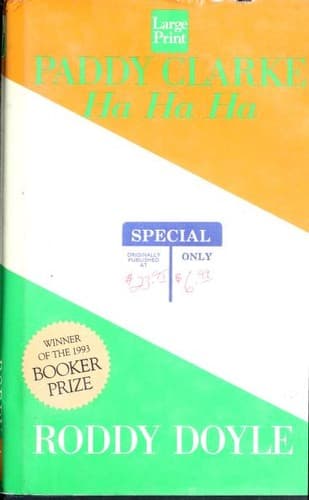 Cover of Paddy Clarke Ha Ha Ha by Roddy Doyle