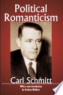 Cover of Political Romanticism by Carl Schmitt