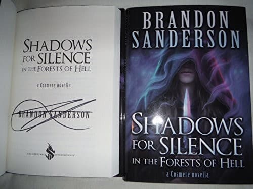 Cover of Shadows for Silence in the Forests of Hell; Perfect State by Brandon Sanderson