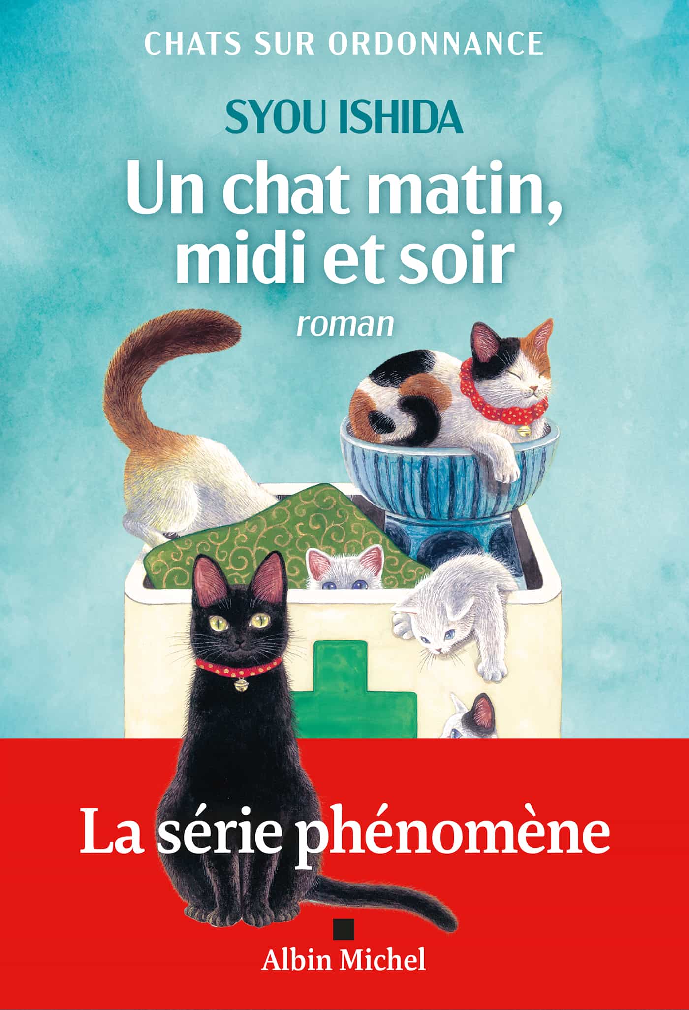 Cover of Un chat matin, midi et soir by Syou Ishida