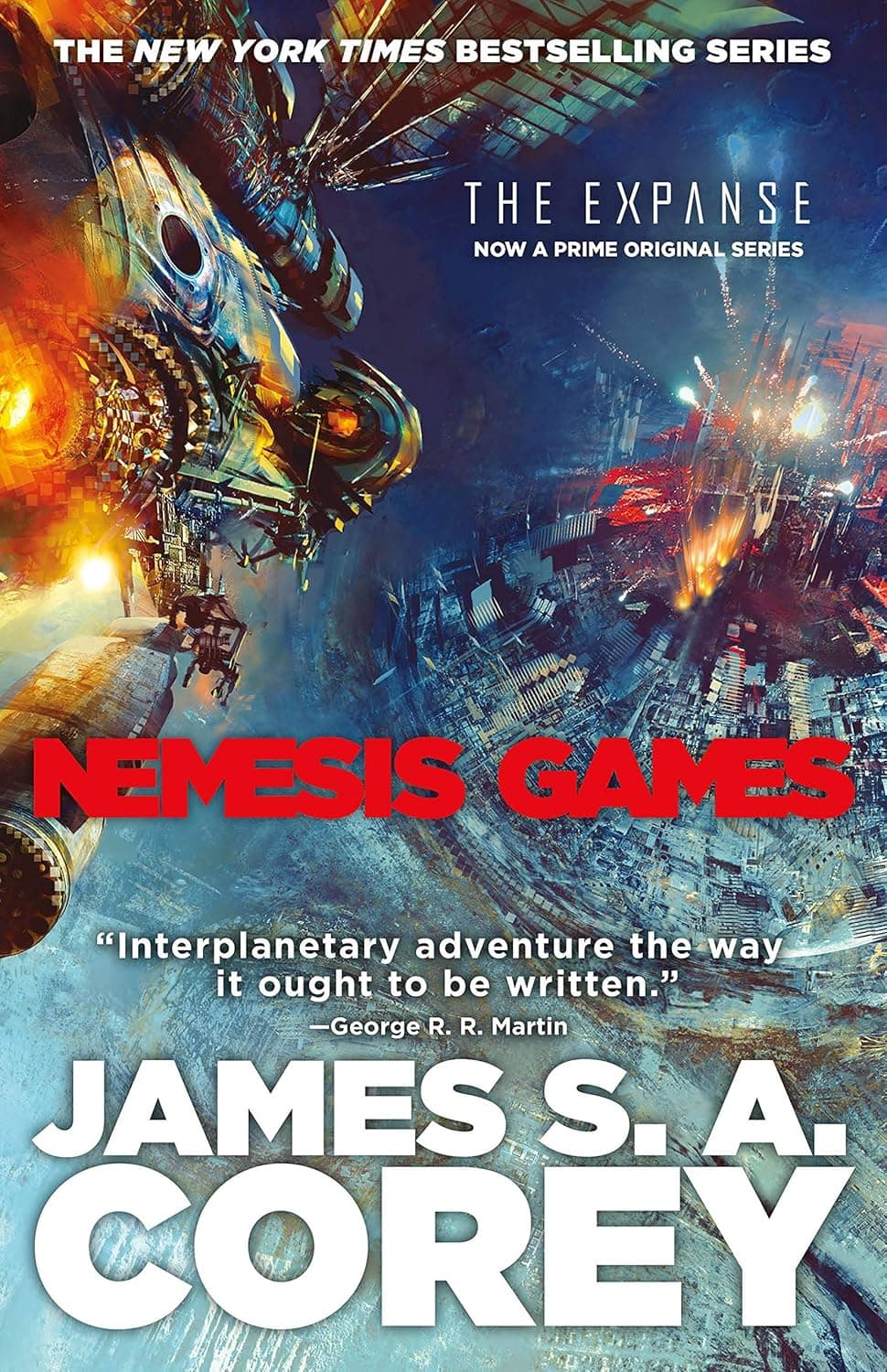 Cover of Nemesis Games by James S. A. Corey