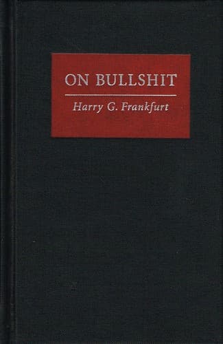 Cover of On Bullshit by Harry G. Frankfurt