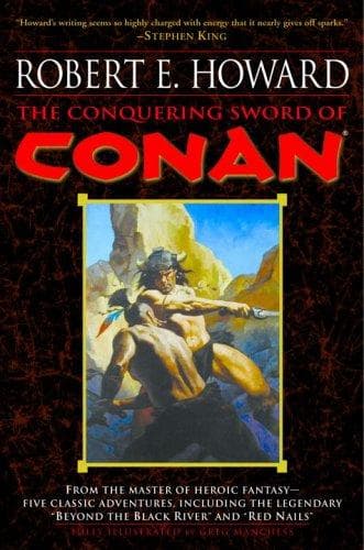 Cover of The Conquering Sword of Conan by Robert E. Howard