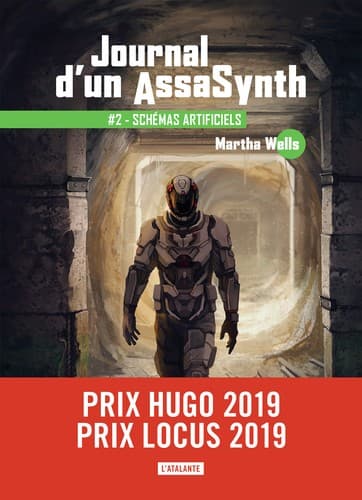 Cover of Schémas artificiels: Journal d'un AssaSynth, T2 by Martha Wells