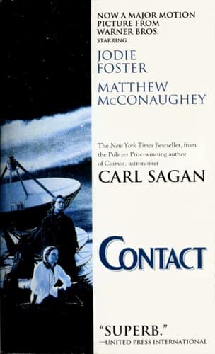 Cover of Contact by Carl Sagan