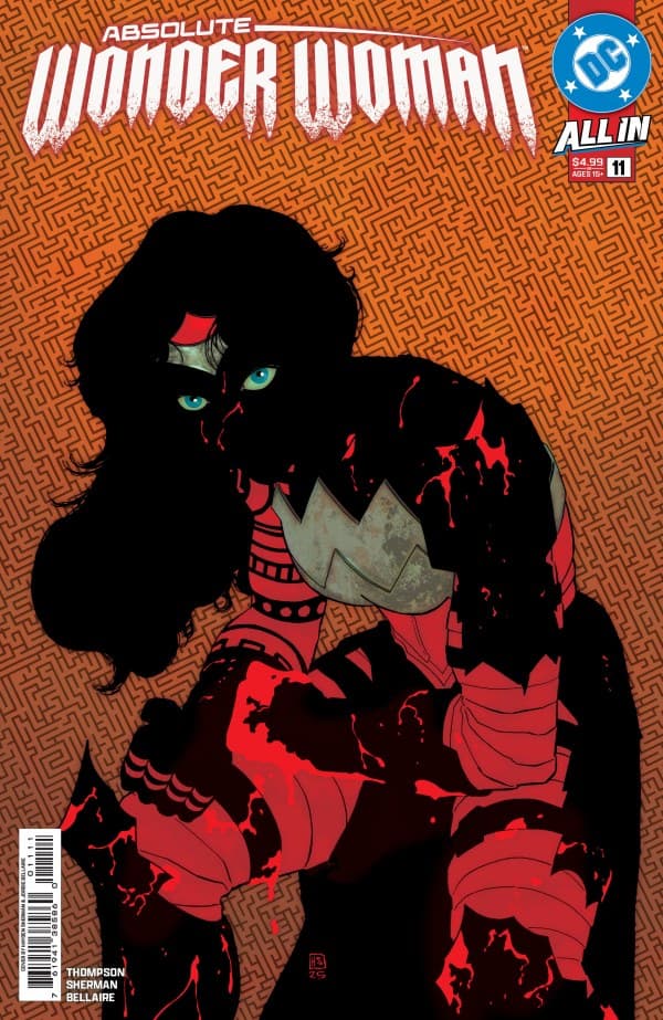 Cover of Absolute Wonder Woman #11 by Kelly Thompson