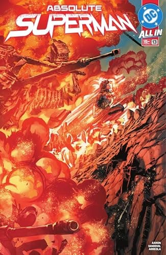 Cover of Absolute Superman #13 by Jason Aaron