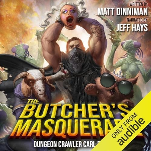 Cover of The Butcher's Masquerade by Matt Dinniman
