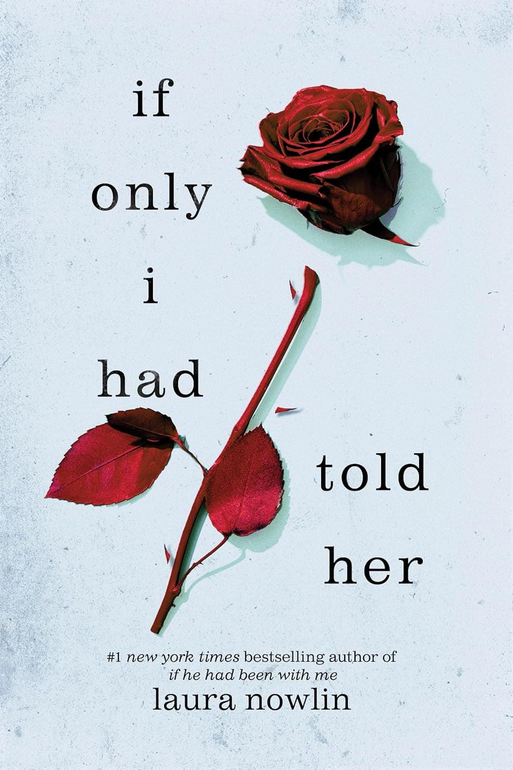 Cover of If Only I Had Told Her by Laura Nowlin