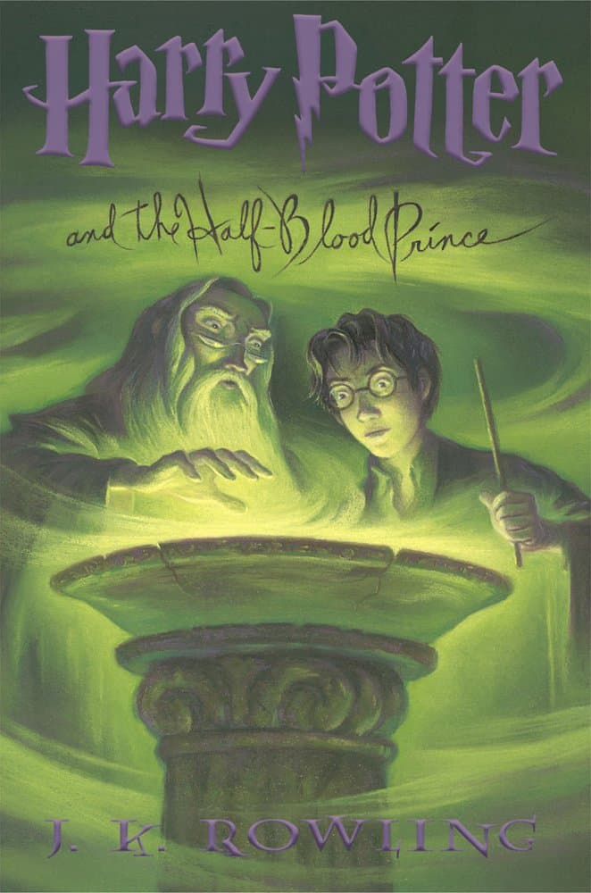 Cover of Harry Potter and the Half-Blood Prince by J.K. Rowling