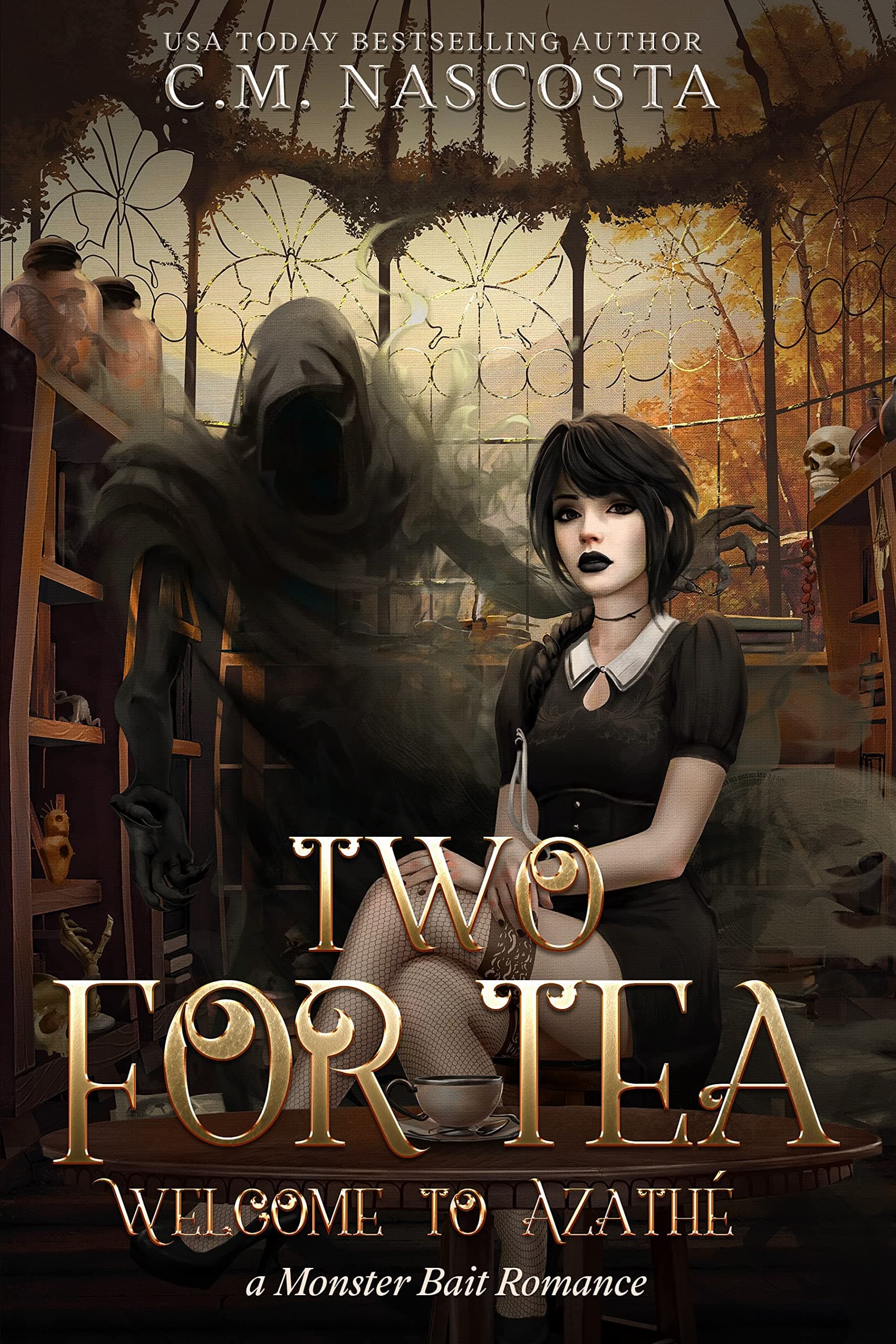 Cover of Two for Tea: Welcome to Azathé by C.M. Nascosta