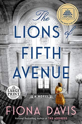 Cover of The Lions of Fifth Avenue by Fiona Davis