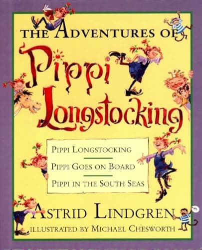 Cover of The adventures of Pippi Longstocking by Astrid Lindgren