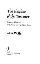 Cover of The Shadow of the Torturer by Gene Wolfe