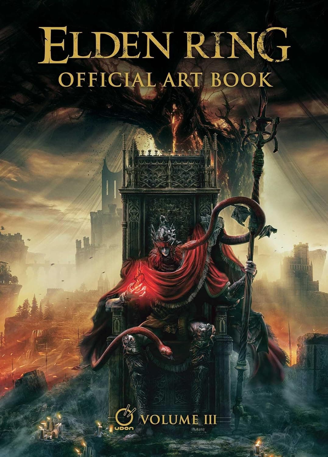 Cover of Elden Ring: Official Art Book Volume III: Shadow of the Erdtree by Fromsoftware