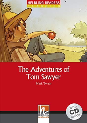 Cover of The Adventures of Tom Sawyer - Book and Audio CD Pack - Level 3 by Mark Twain