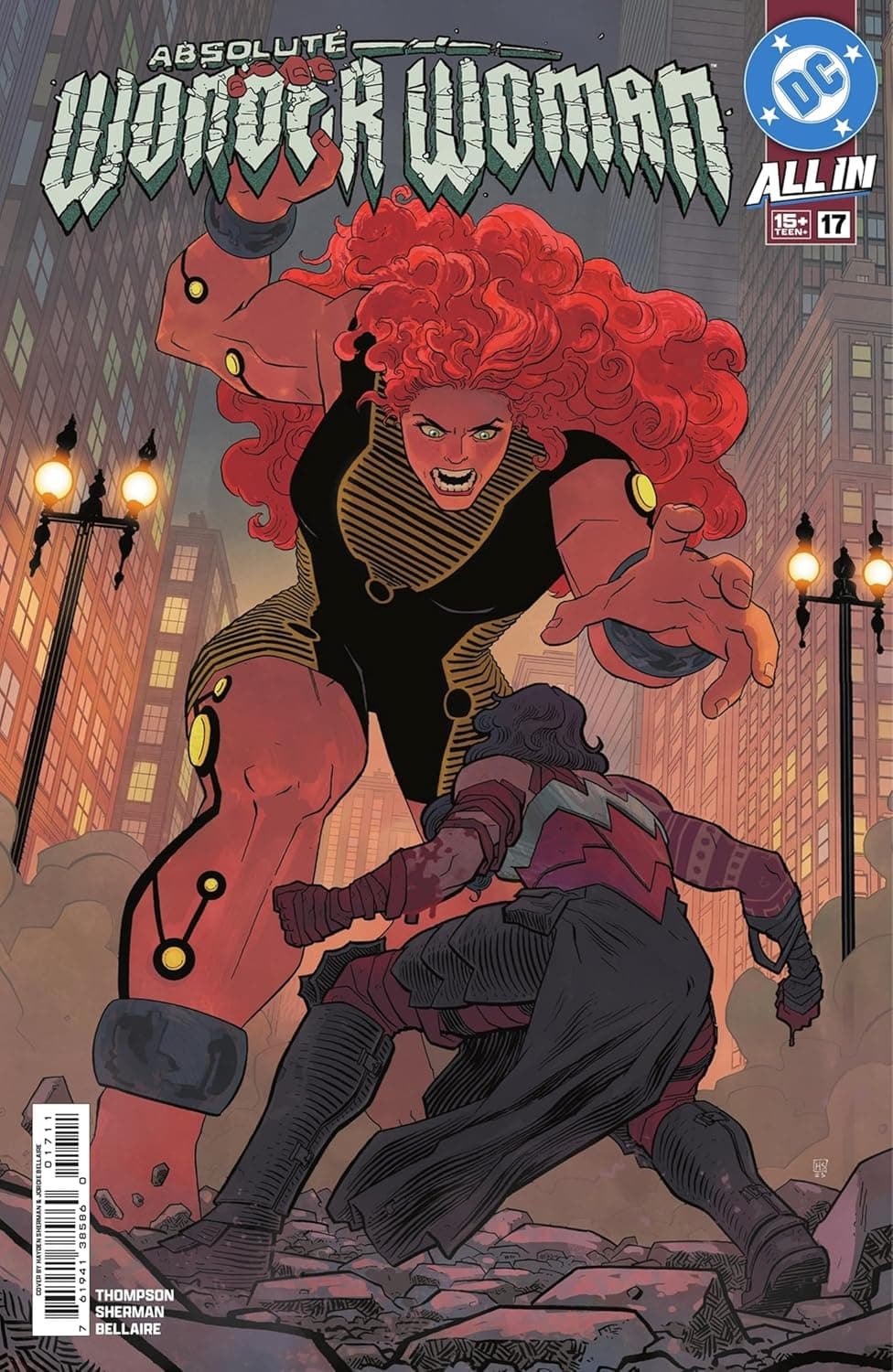 Cover of Absolute Wonder Woman #2 by Kelly Thompson