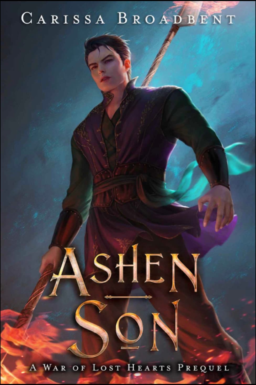 Cover of Ashen Son by Carissa Broadbent