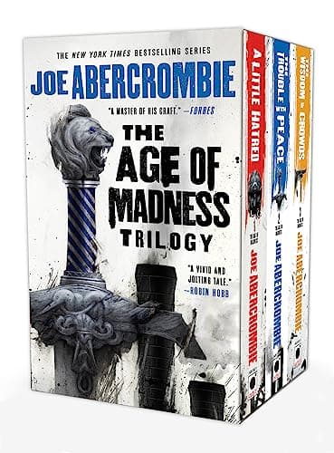 Cover of The Age of Madness Trilogy by Joe Abercrombie