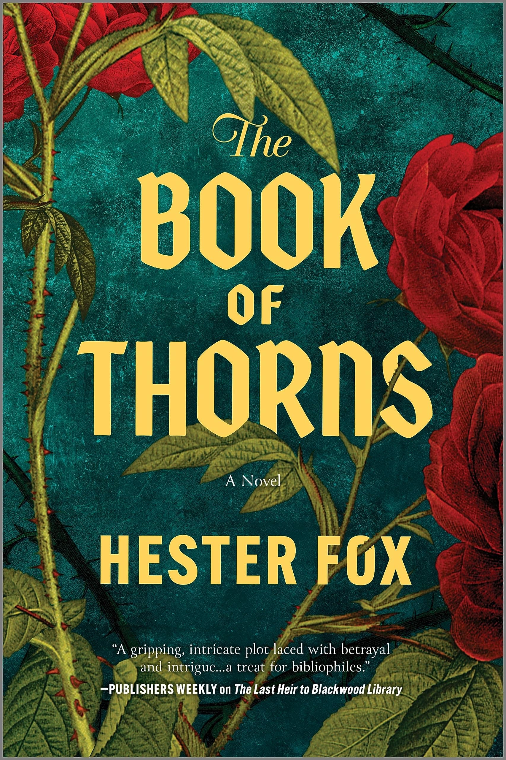 Cover of The Book of Thorns by Hester Fox