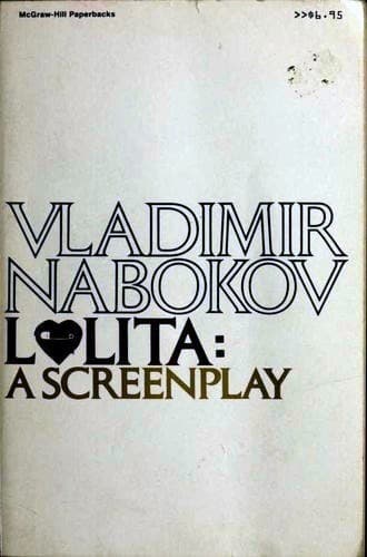 Cover of Lolita: A Screenplay by Vladimir Nabokov