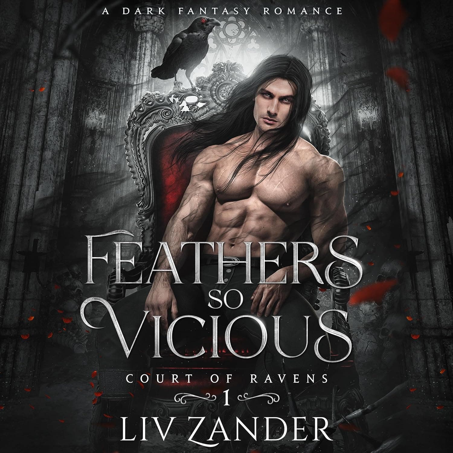 Cover of Feathers So Vicious by Liv Zander