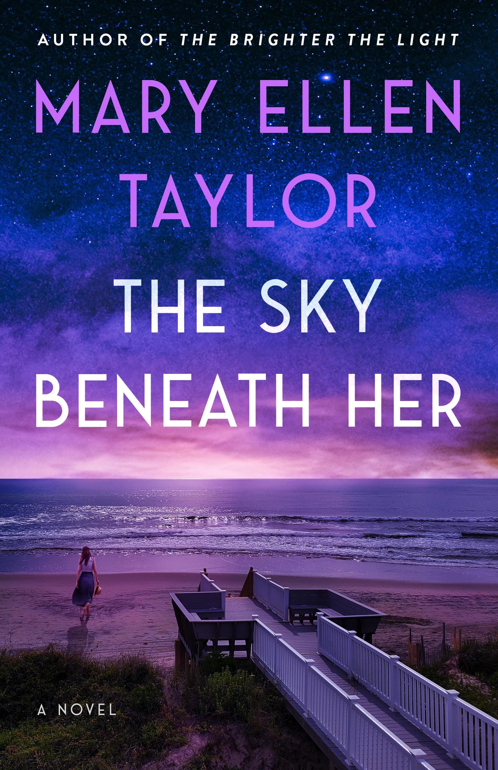 Cover of The Sky Beneath Her by Mary Ellen Taylor