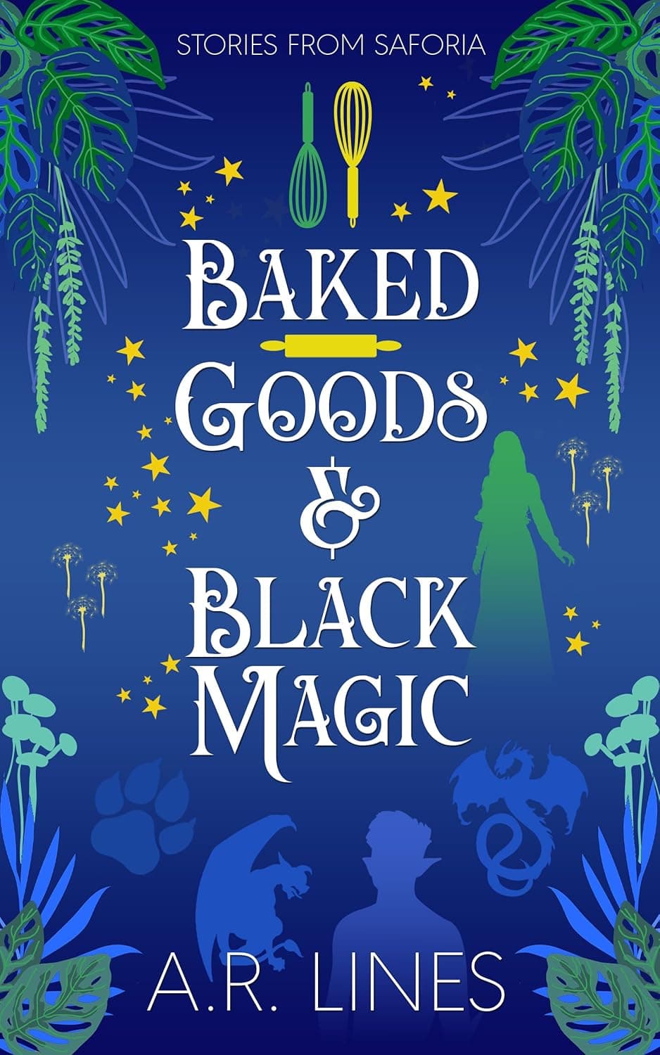 Cover of Baked Goods & Black Magic by A.R. Lines