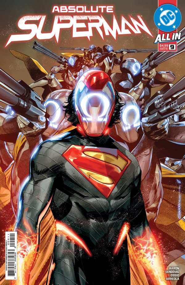 Cover of Absolute Superman #9 by Jason Aaron
