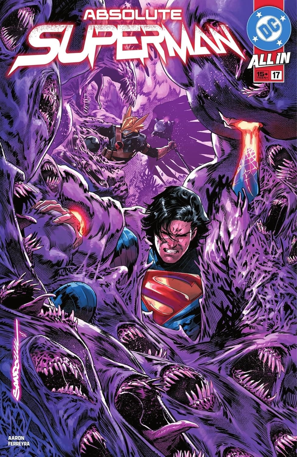 Cover of Absolute Superman (2024-) #2 by Jason Aaron