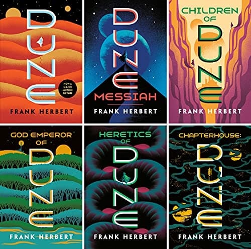 Cover of Dune Complete Series Set, 6 Books by Frank Herbert