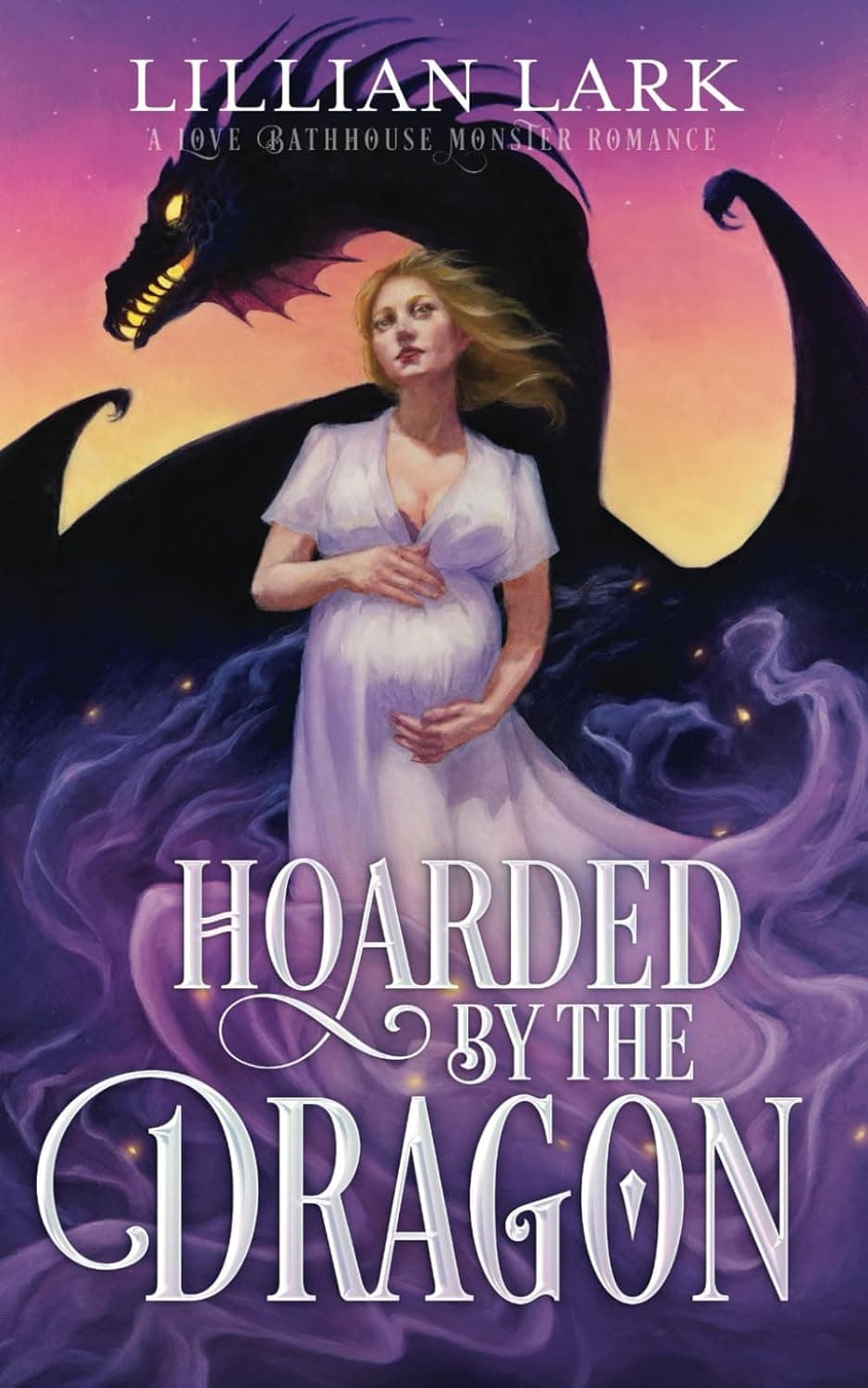 Cover of Hoarded by the Dragon by Lillian Lark