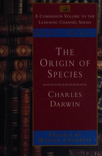 Cover of The Origin of Species by Charles Darwin