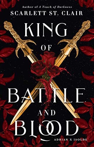 Cover of King of Battle and Blood by Scarlett St. Clair