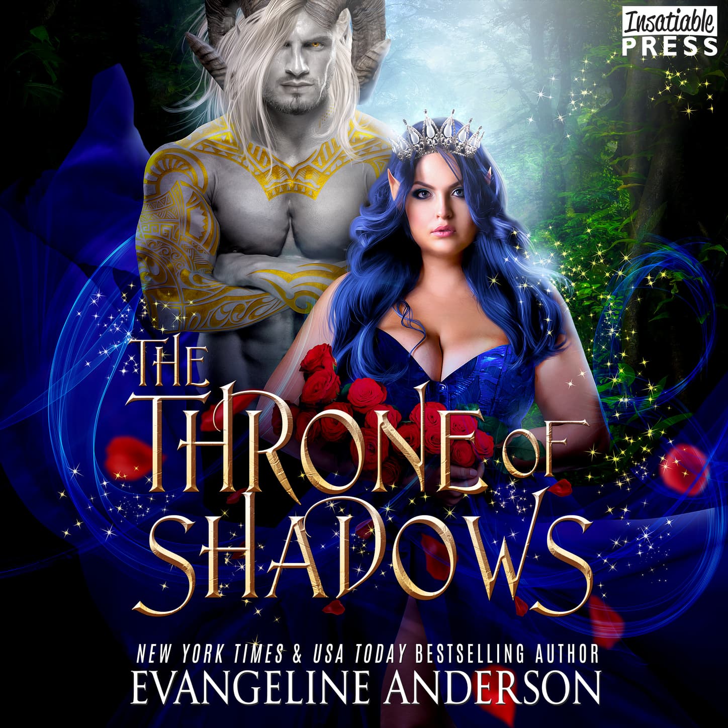 Cover of The Throne of Shadows - The Shadow Fae - An Arranged Marriage, Enemies to Lovers, Dark Fantasy Romance (The Shadow Fae, Book One), Book 1 (Unabridged) by Evangeline Anderson