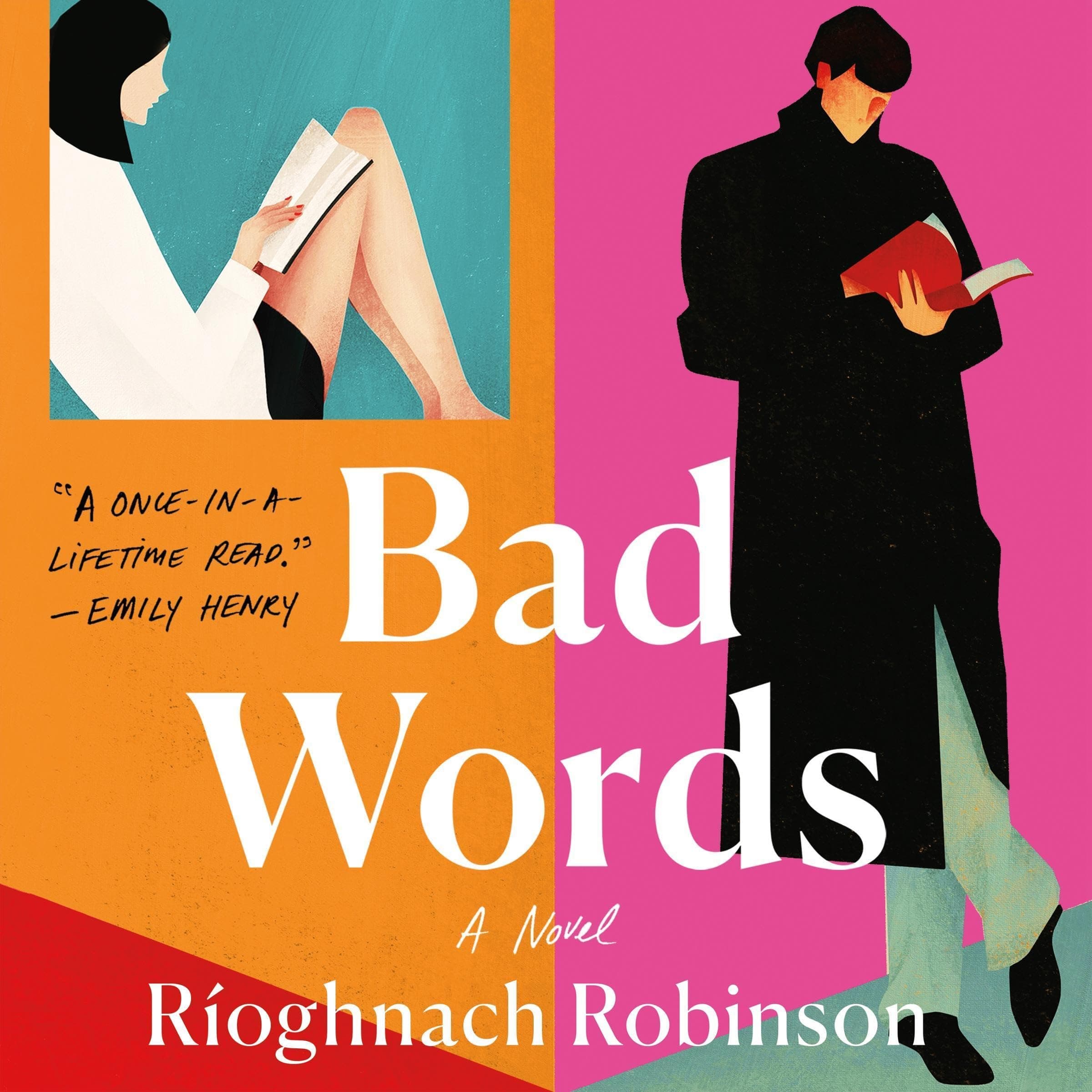 Cover of Bad Words: A Novel by Rioghnach Robinson