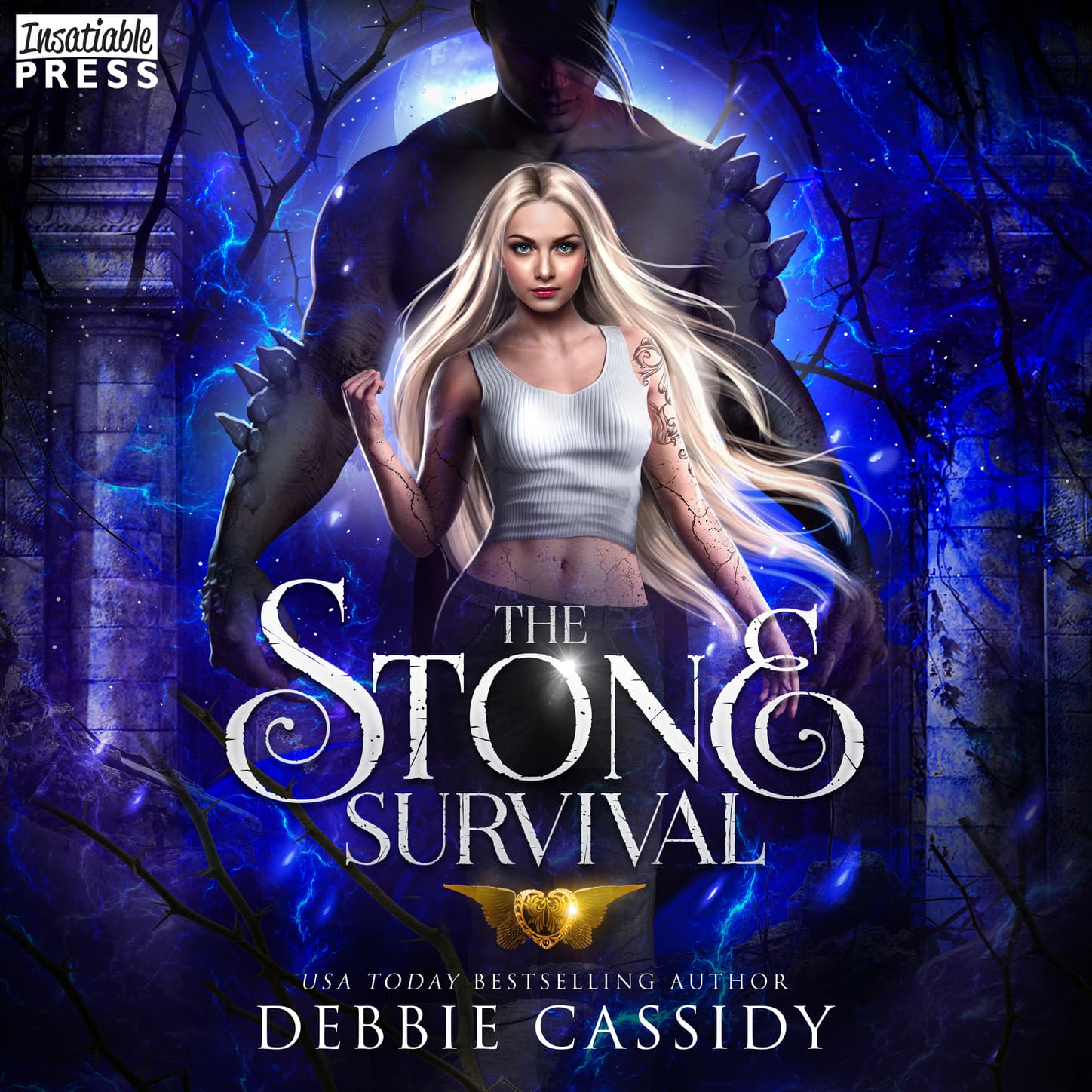 Cover of The Stone Survival - Gargoyles of Stonehaven, Book 4 (Unabridged) by Debbie Cassidy
