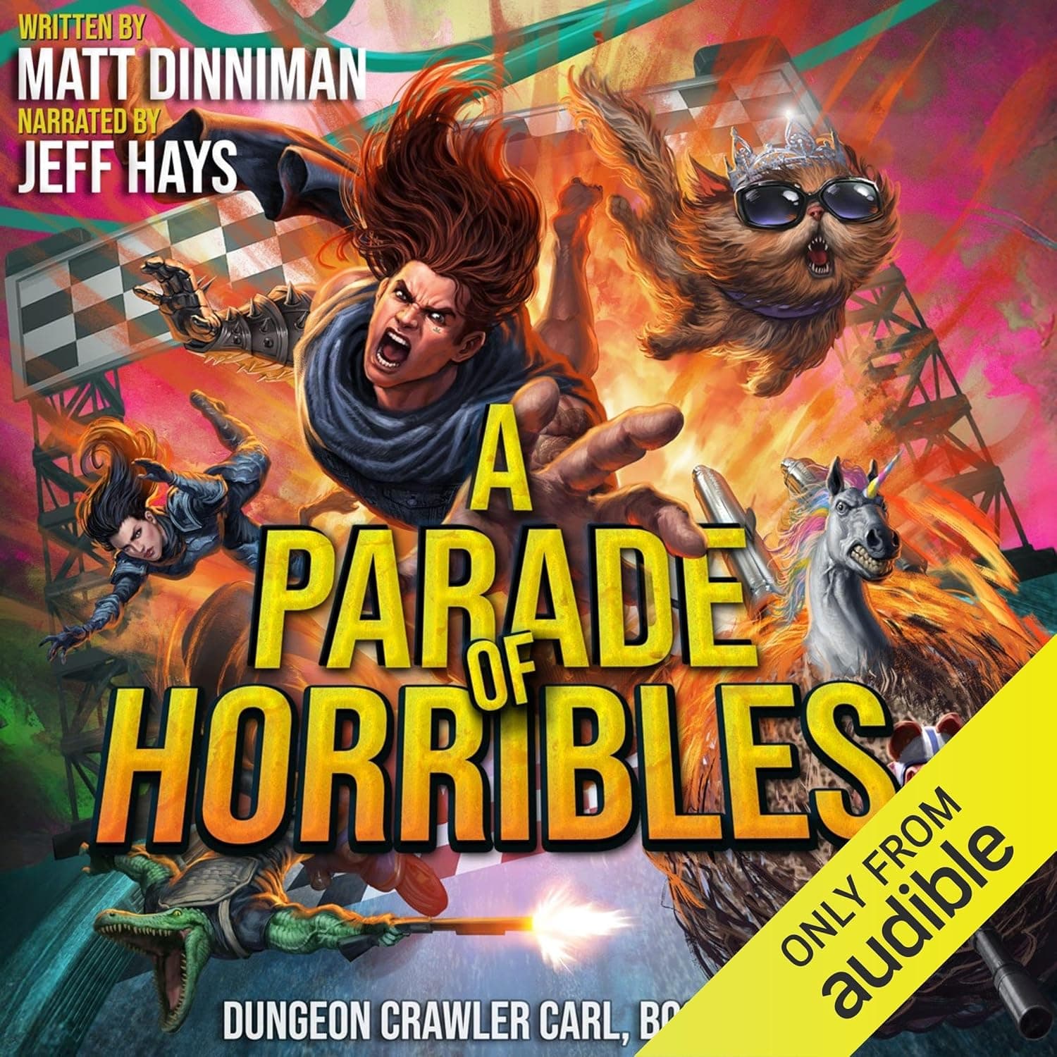 Cover of A Parade of Horribles by Matt Dinniman