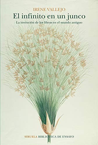 Cover of El infinito en un junco. La invención de los libros en el mundo antiguo by Irene Vallejo