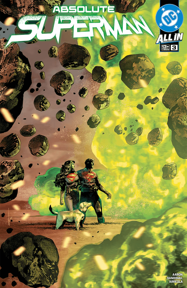 Cover of Absolute Superman #3 by Jason Aaron