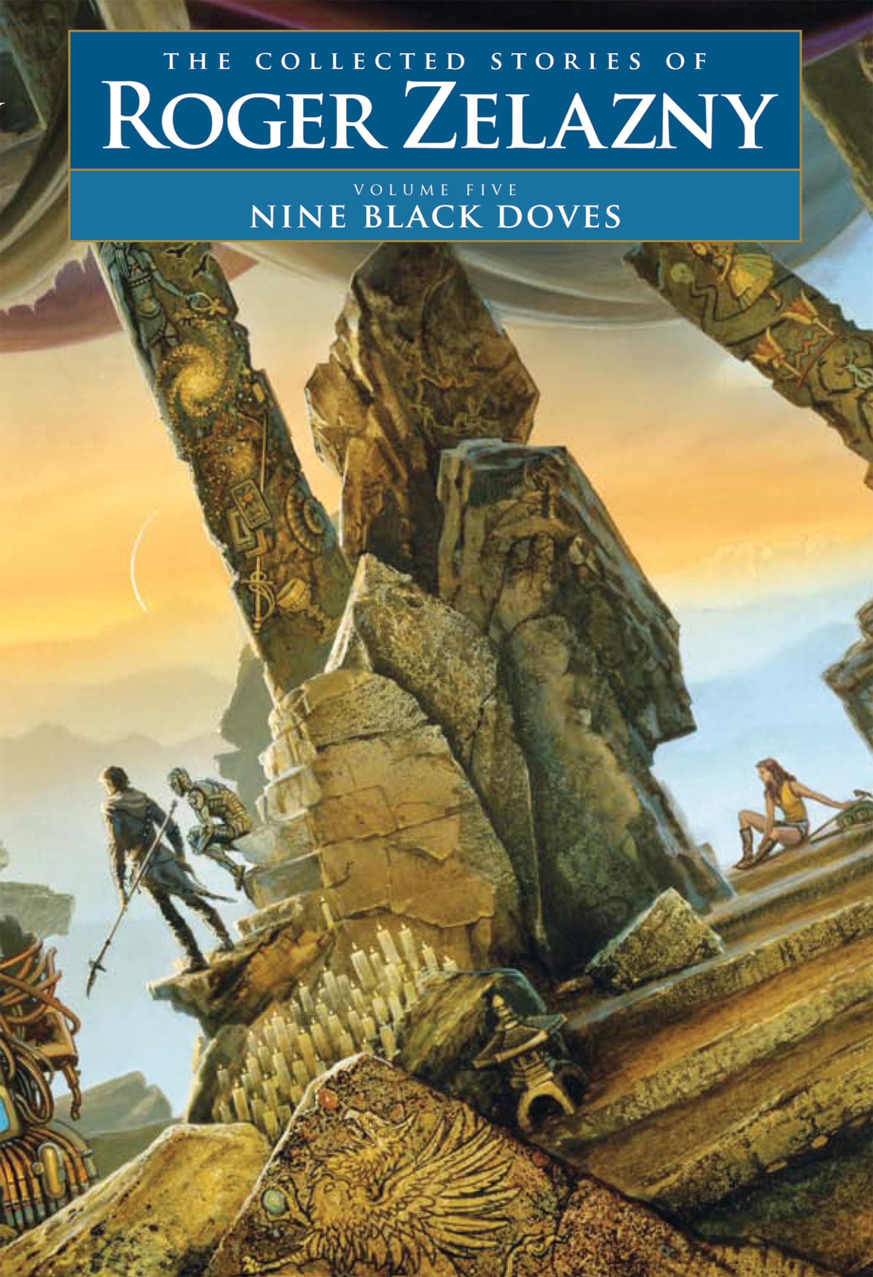 Cover of Nine Black Doves by Roger Zelazny
