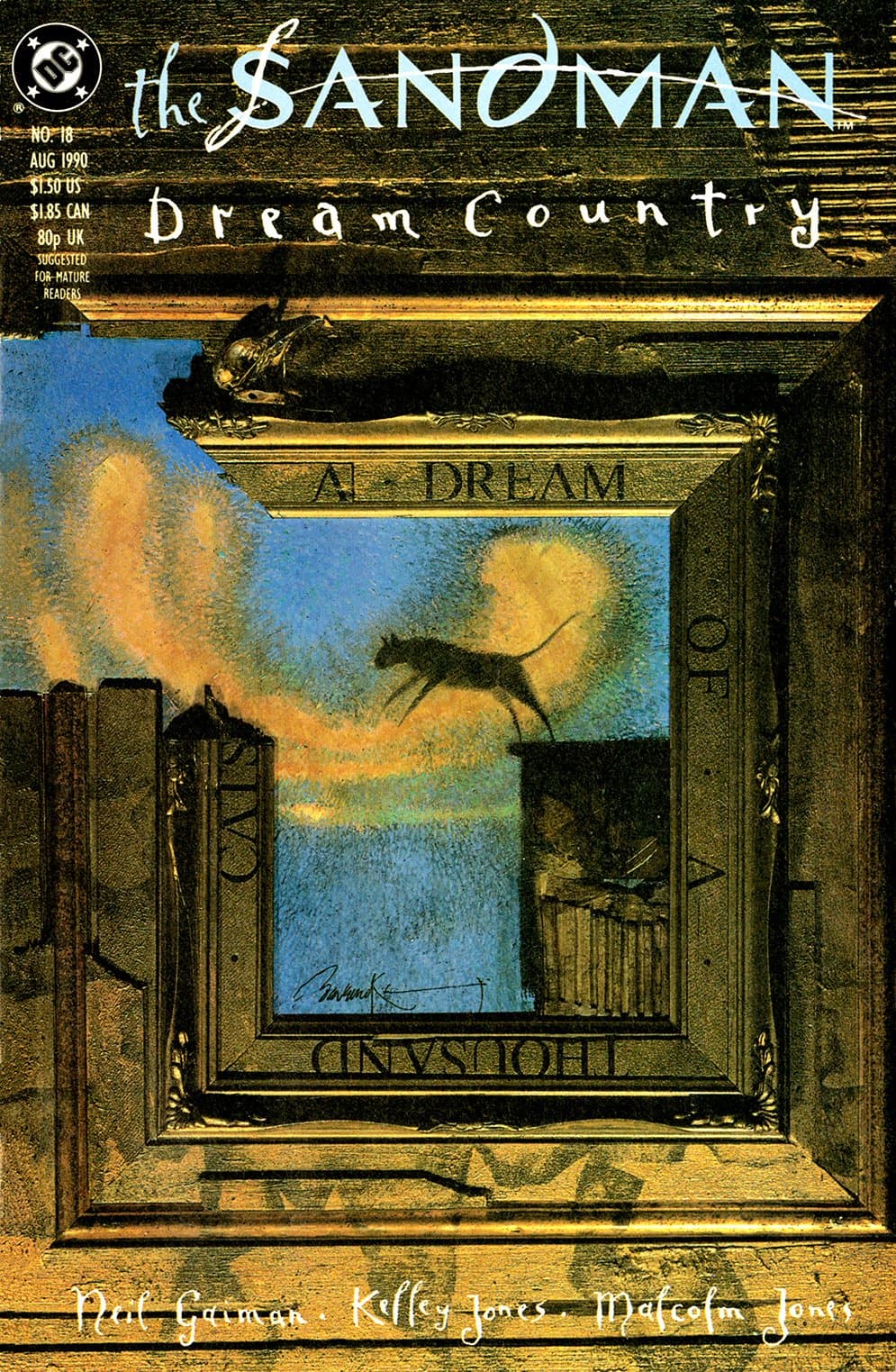 Cover of The Sandman #18: A Dream of a Thousand Cats by Neil Gaiman
