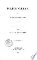 Cover of Julius Caesar by William Shakespeare