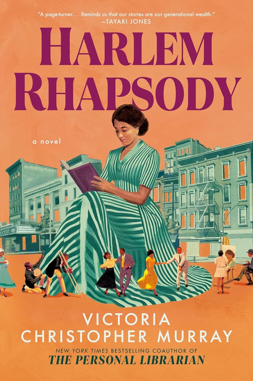 Cover of Harlem Rhapsody by Victoria Christopher Murray