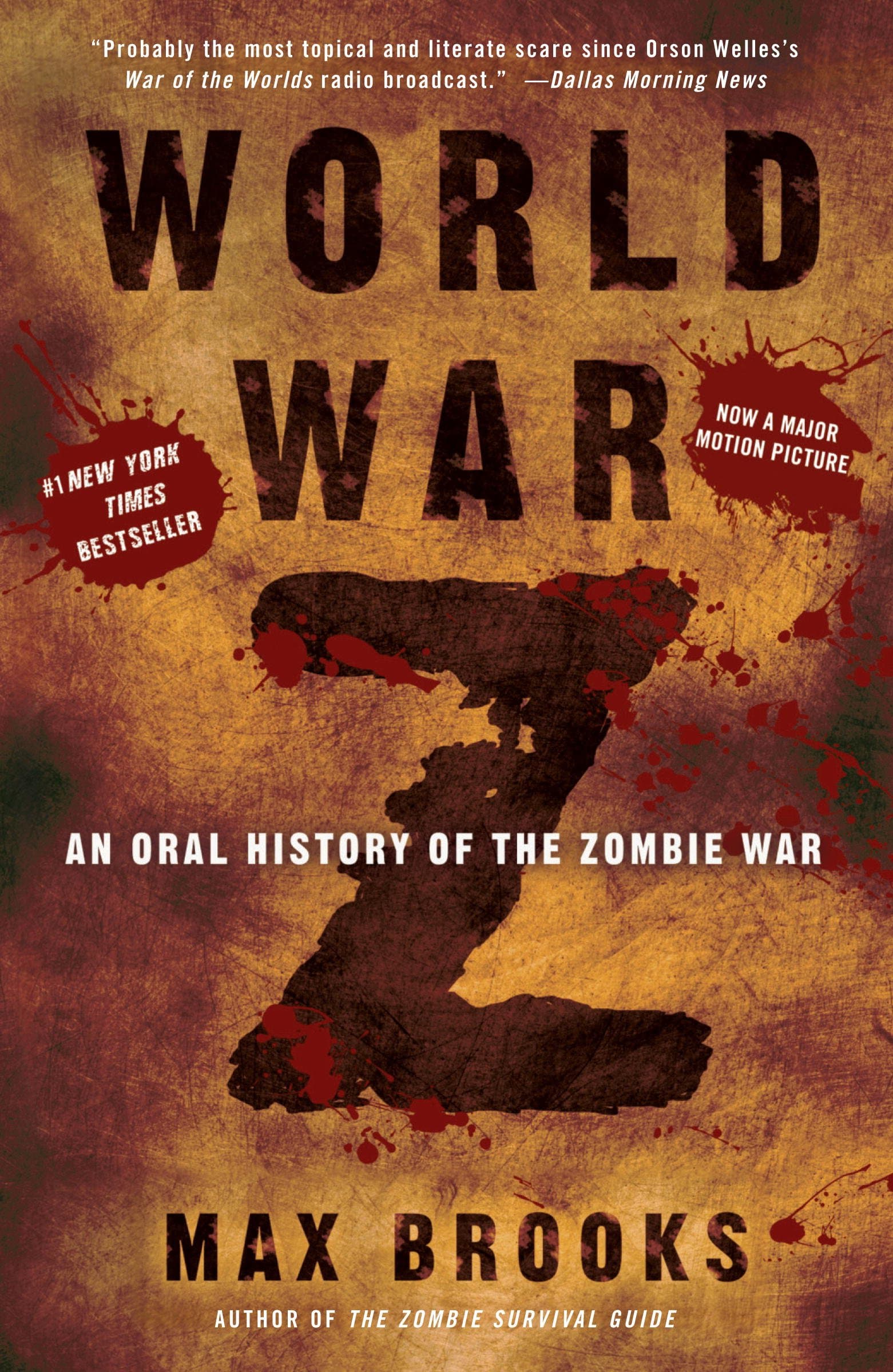 Cover of World War Z: An Oral History of the Zombie War by Max Brooks