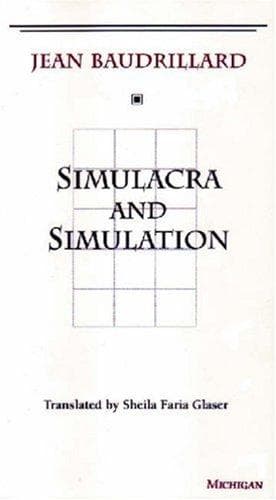 Cover of Simulacra and Simulation by Sheila Faria Glaser