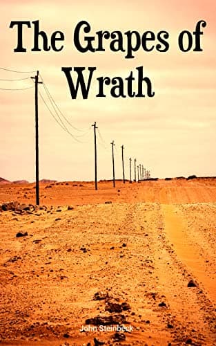Cover of The Grapes of Wrath: The Joads Family Saga by John Steinbeck