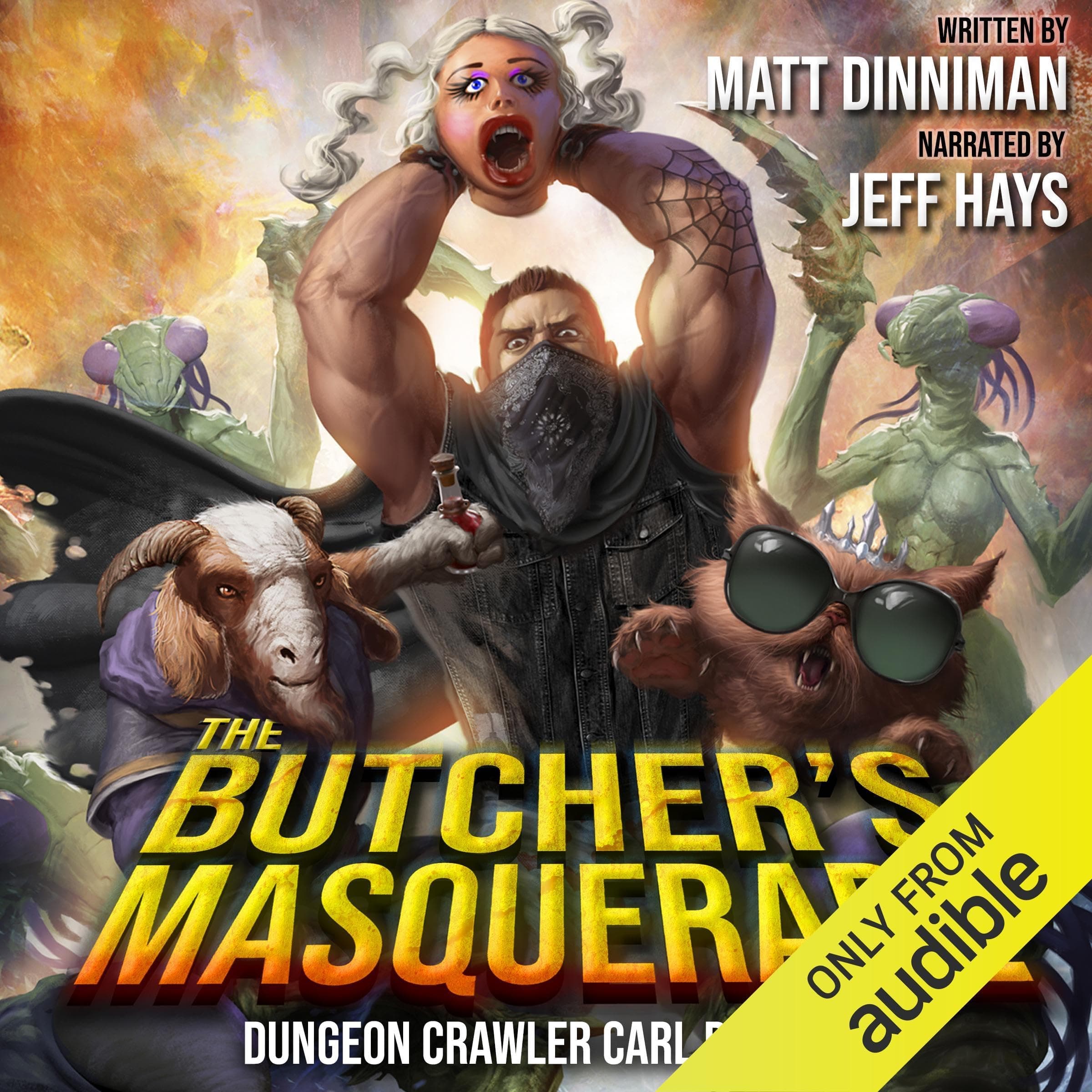 Cover of The Butcher's Masquerade by Matt Dinniman